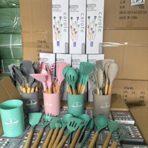 High Quality 12pcs Silicone Cooking set