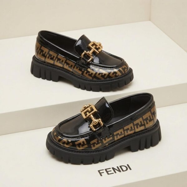 Kids' Designer Lug Sole Loafers